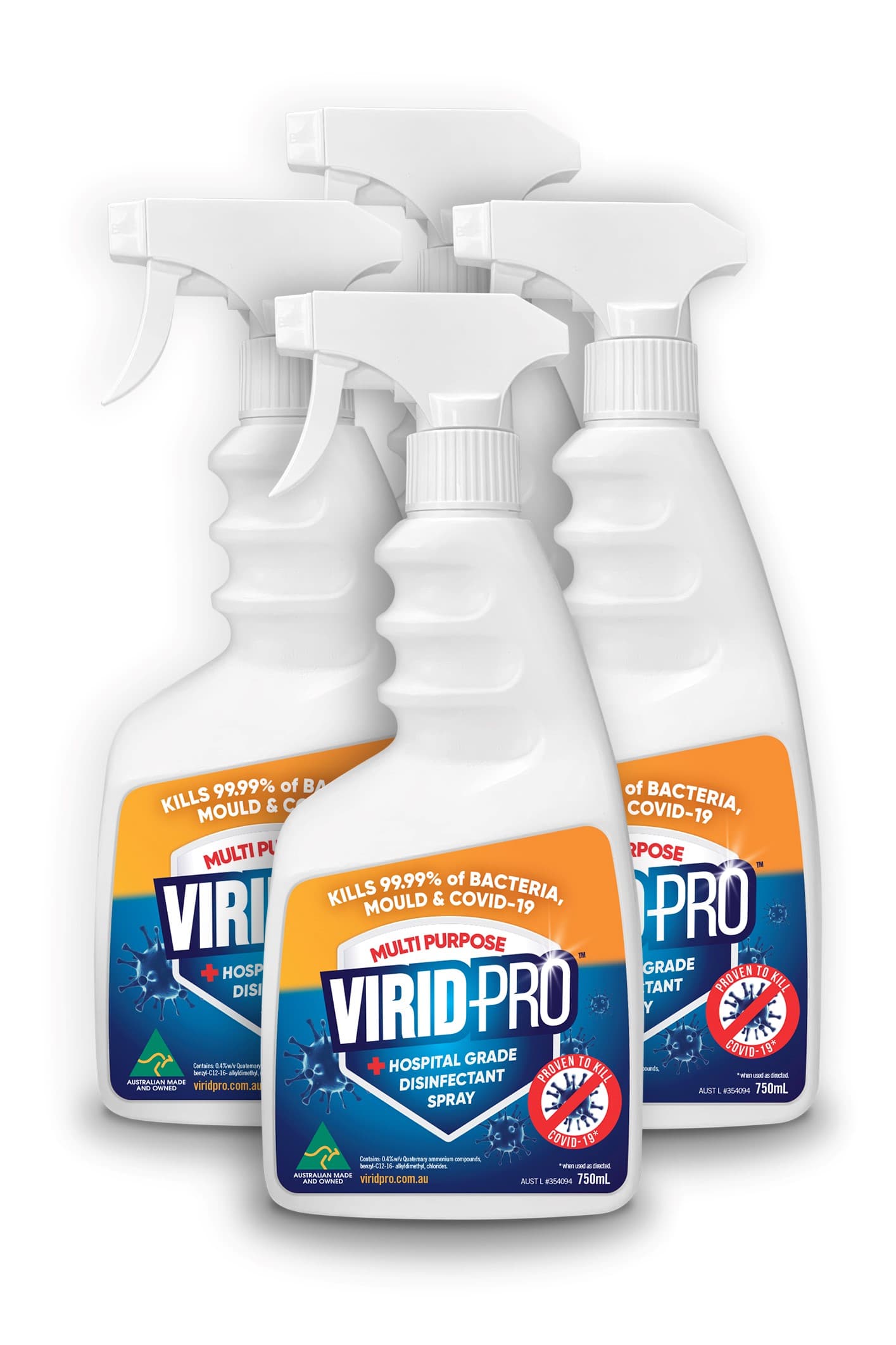 Virid-Pro 750mL - 4PK